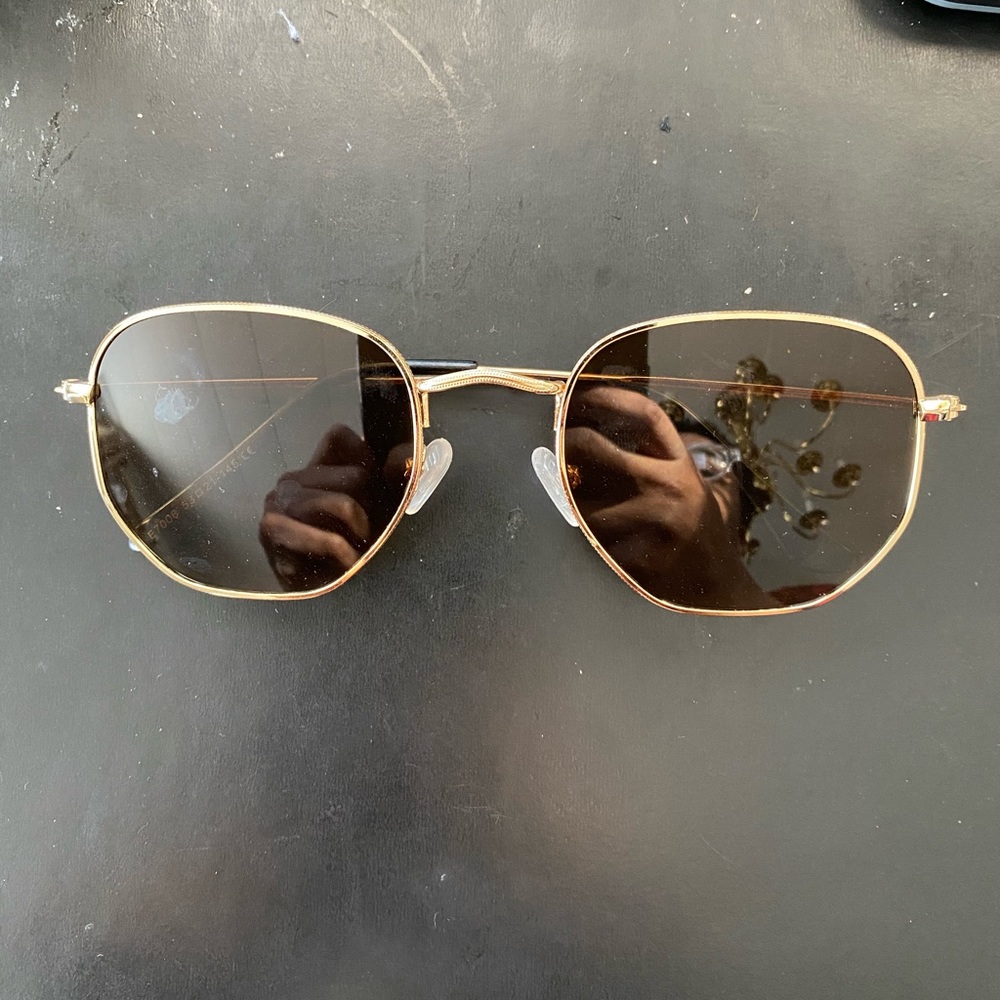 Octagon Shape Sunglasses Rayban style